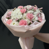 Букет из хризантемы, диантуса и статицы