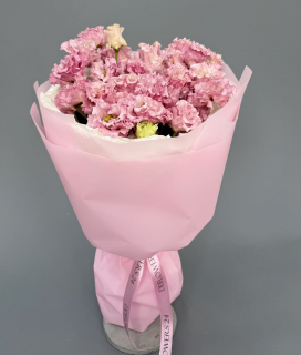 Букет из эустомы