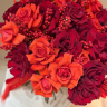 Букет из Французских роз с Илексом 