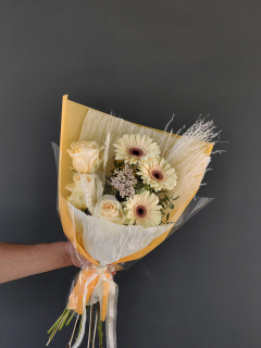 Букет из розы и герберы