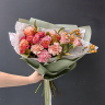 Букет из Розы и Диантуса